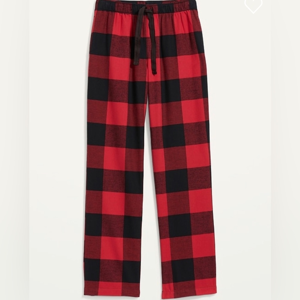 Old Navy Buffalo Plaid Micro-fleece Pajama Pants Woman XL Tall